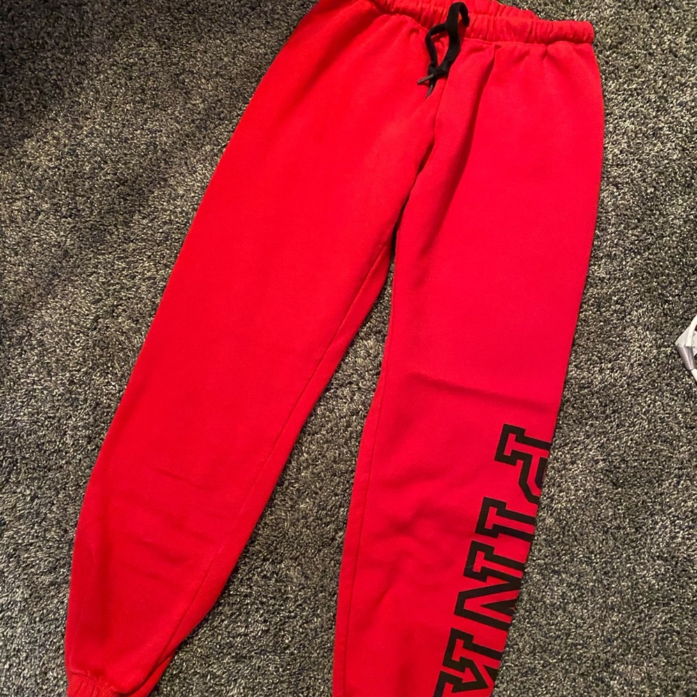 Red Victoria’s Secret Pink Sweats